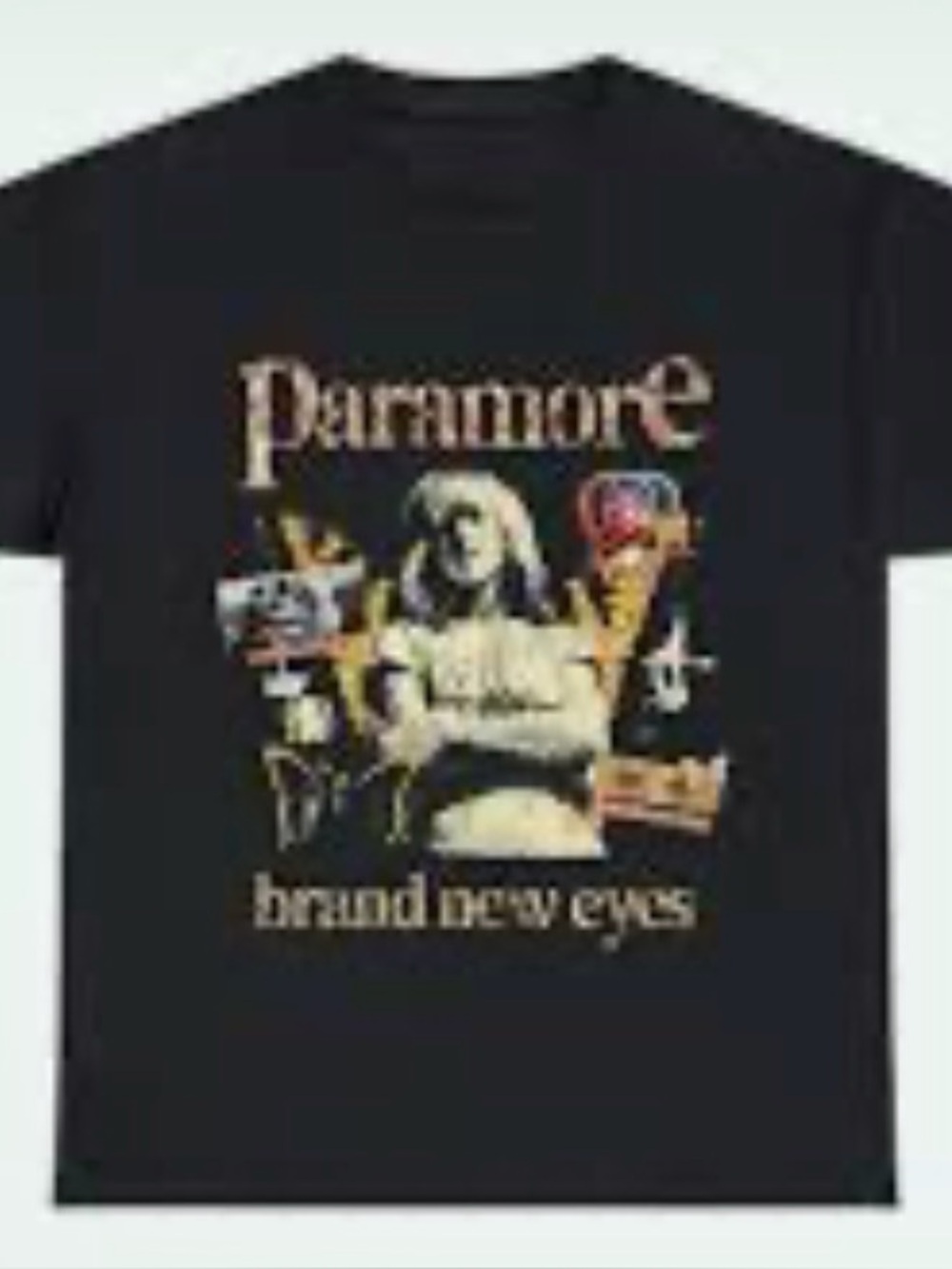 Paramore Brand New Eyes Band Graphic T-Shirt Size Medium New Hayley Williams